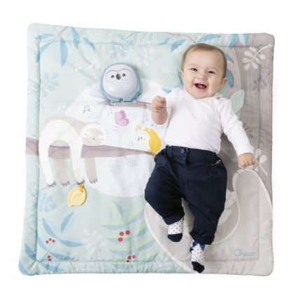 Chicco - Coperta per bambini per giocare 2in1 3xAAA gufo