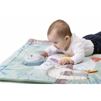 Chicco - Coperta per bambini per giocare 2in1 3xAAA gufo