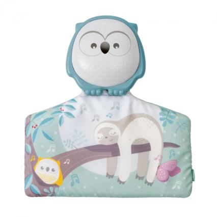 Chicco - Coperta per bambini per giocare 2in1 3xAAA gufo