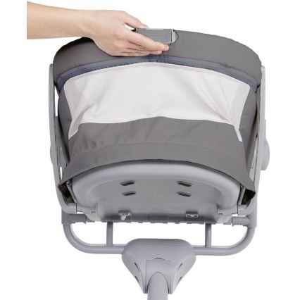 Chicco - Culla 4in1 BABY HUG grigio scuro