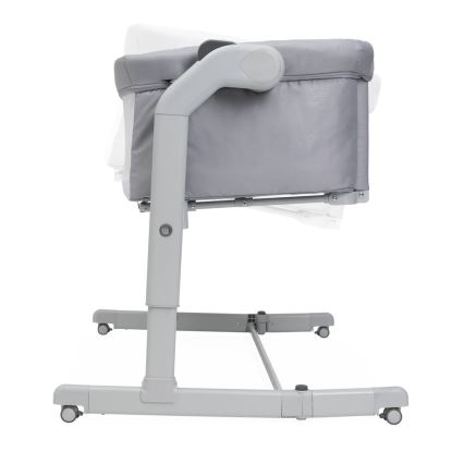 Chicco - Culla per bambini 2in1 2v1 NEXT2ME MAGIC EVO grigio chiaro