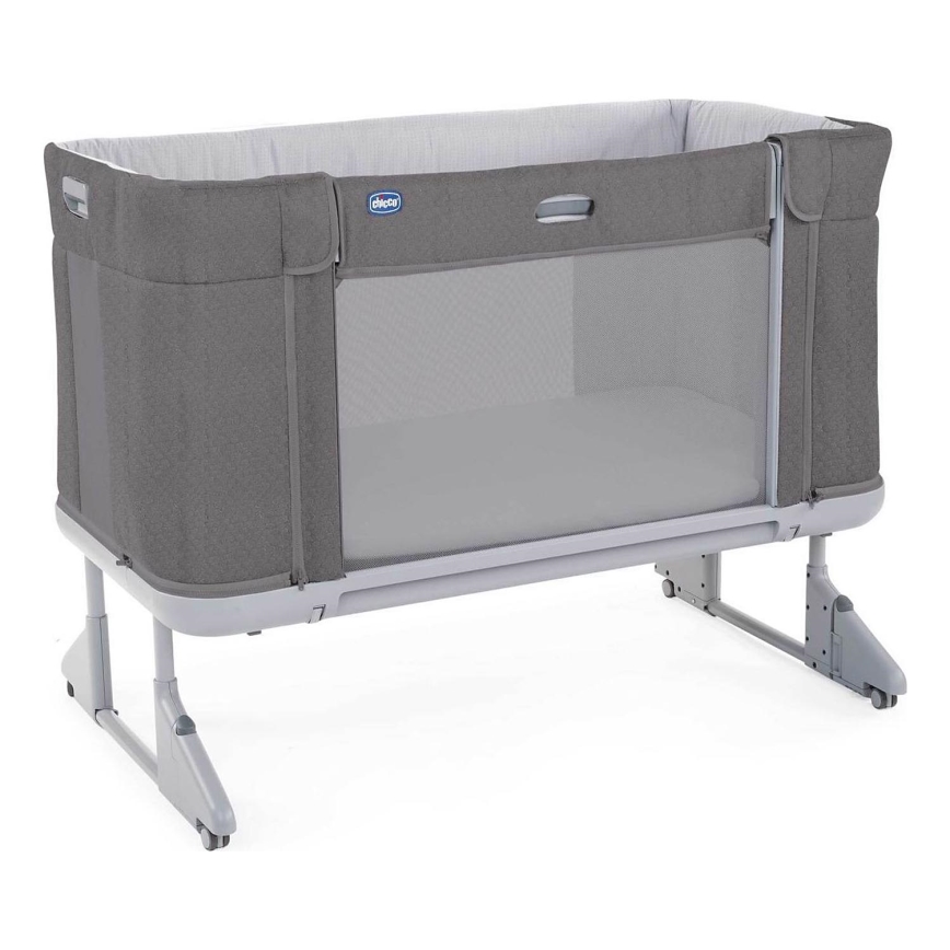 Chicco - Culla per bambini 3in1 3v1 NEXT2ME FOREVER grigio scuro
