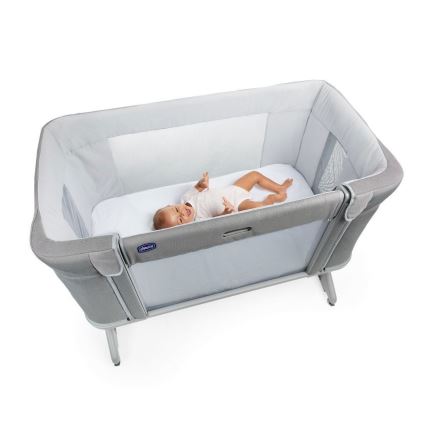 Chicco - Culla per bambini 3in1 3v1 NEXT2ME FOREVER grigio scuro