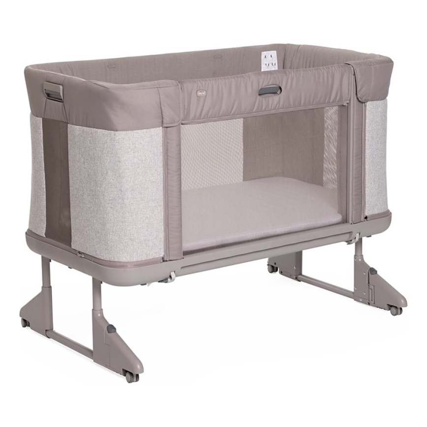 Chicco - Culla per bambini 3in1 NEXT2ME FOREVER grigio
