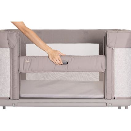 Chicco - Culla per bambini 3in1 NEXT2ME FOREVER grigio