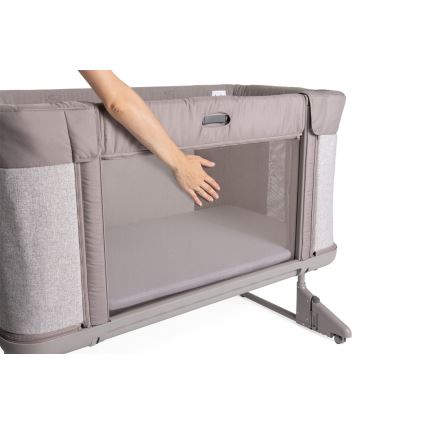Chicco - Culla per bambini 3in1 NEXT2ME FOREVER grigio