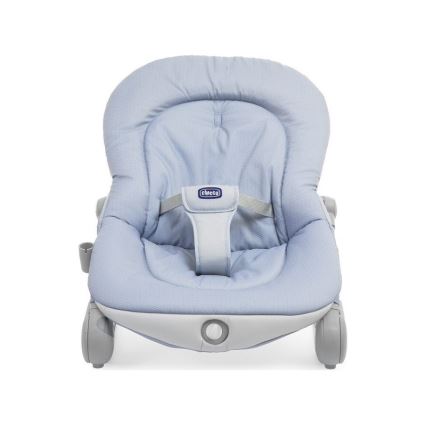 Chicco - Dondolo vibrante per bambini con melodia BALLOON Dots 2xAA + 1xLR20 blu