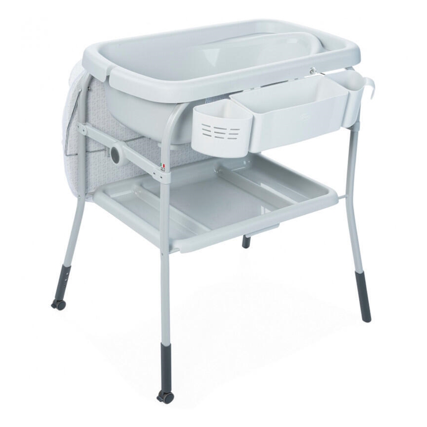 Chicco - Fasciatoio con vasca CUDDLE&BUBBLE grigio