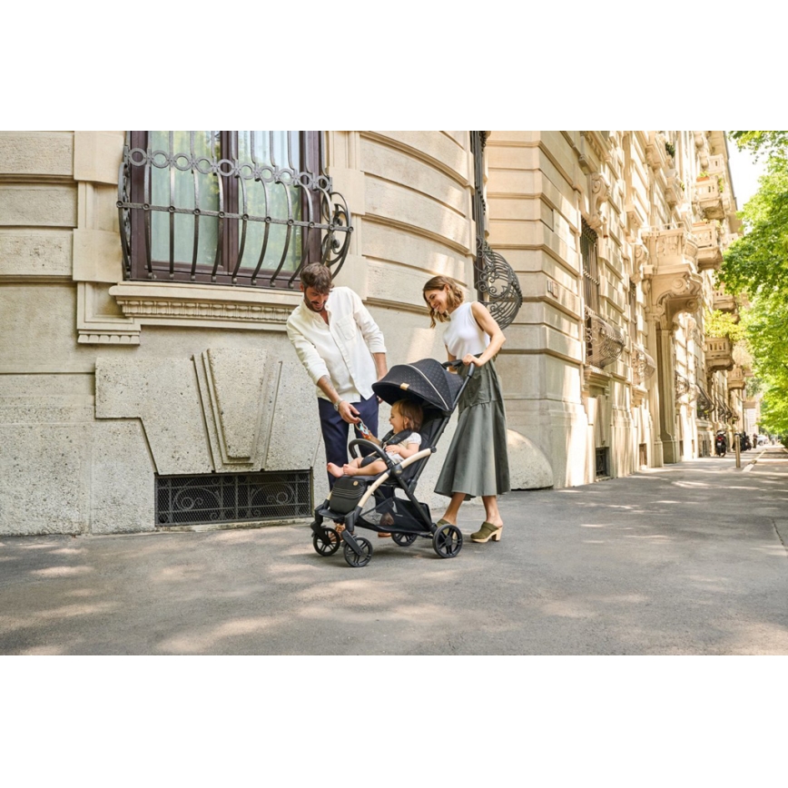 Chicco - Passeggino sportivo GOODY XPLUS Black Re_Lux Eco+ + bici senza pedali ALL AROUND