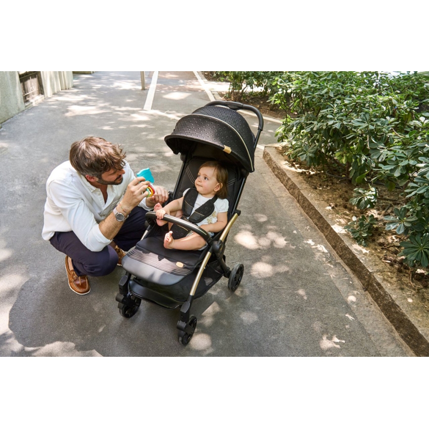 Chicco - Passeggino sportivo GOODY XPLUS Black Re_Lux Eco+ + bici senza pedali ALL AROUND