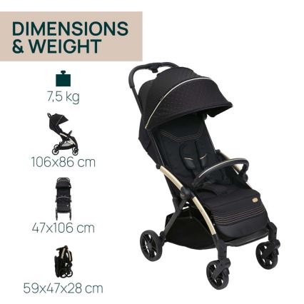 Chicco - Passeggino sportivo GOODY XPLUS Black Re_Lux Eco+ + bici senza pedali ALL AROUND