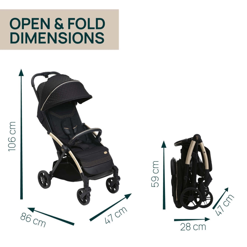 Chicco - Passeggino sportivo GOODY XPLUS Black Re_Lux Eco+ + bici senza pedali ALL AROUND