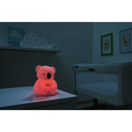 Chicco - Lampada da notte per bambini SWEET LIGHTS koala