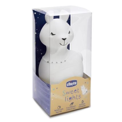 Chicco - Lampada da notte per bambini SWEET LIGHTS lama