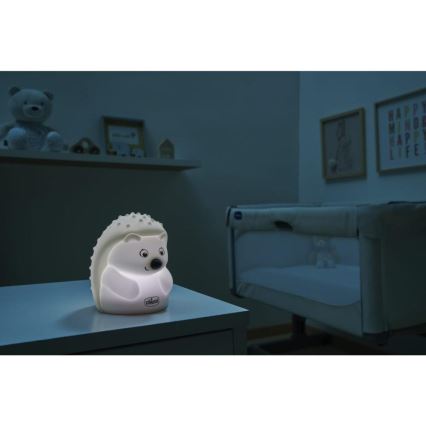 Chicco - Lampada da notte per bambini SWEET LIGHTS riccio