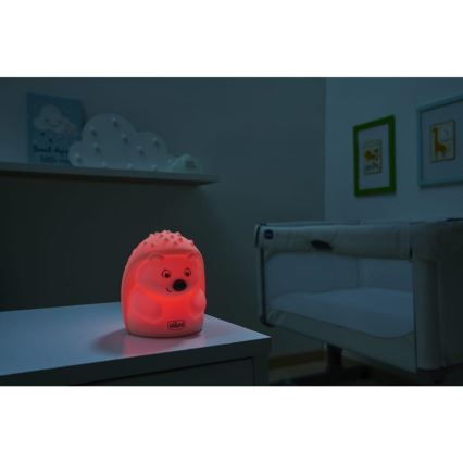 Chicco - Lampada da notte per bambini SWEET LIGHTS riccio