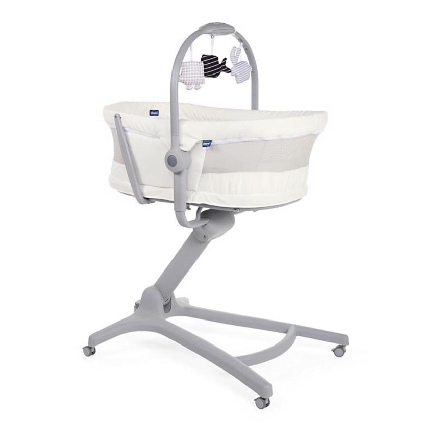 Chicco - Lettino 4in1 BABY HUG grigio/bianco