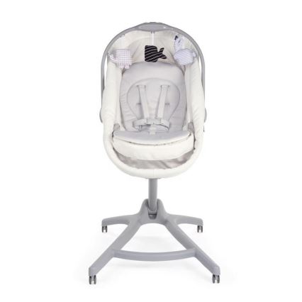 Chicco - Lettino 4in1 BABY HUG grigio/bianco