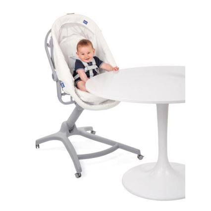 Chicco - Lettino 4in1 BABY HUG grigio/bianco