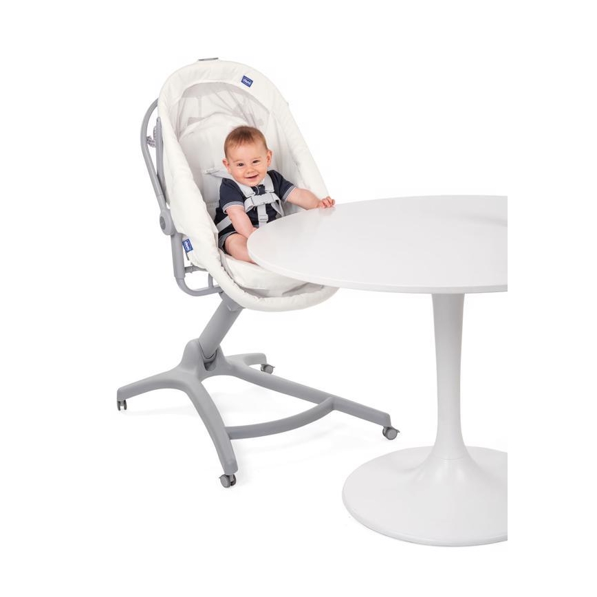 Chicco - Lettino 4in1 BABY HUG grigio/bianco