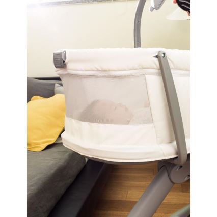 Chicco - Lettino 4in1 BABY HUG grigio/bianco