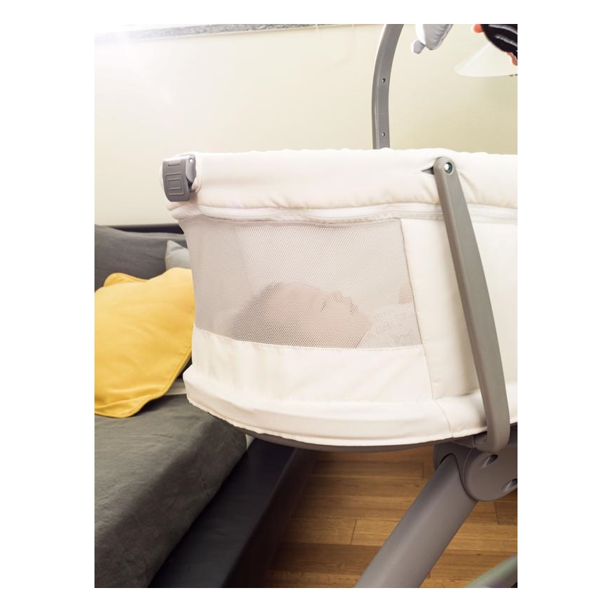 Chicco - Lettino 4in1 BABY HUG grigio/bianco