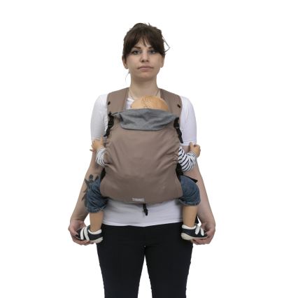 Chicco - Marsupio per bambini SKIN FIT marrone