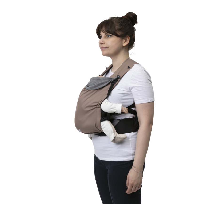 Chicco - Marsupio per bambini SKIN FIT marrone