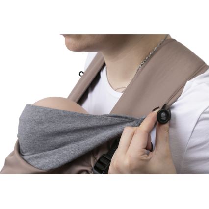 Chicco - Marsupio per bambini SKIN FIT marrone