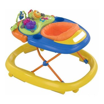 Chicco - Passeggino per bambini WALKY TALKY 2xAA giallo/blu