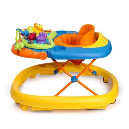 Chicco - Passeggino per bambini WALKY TALKY 2xAA giallo/blu