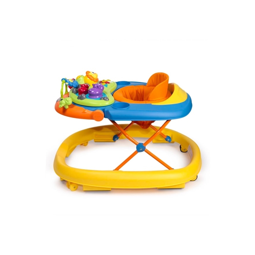 Chicco - Passeggino per bambini WALKY TALKY 2xAA giallo/blu
