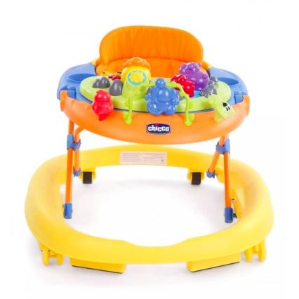 Chicco - Passeggino per bambini WALKY TALKY 2xAA giallo/blu