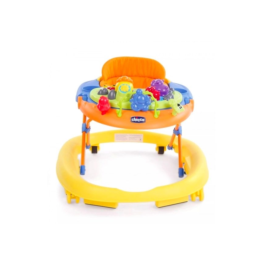 Chicco - Passeggino per bambini WALKY TALKY 2xAA giallo/blu