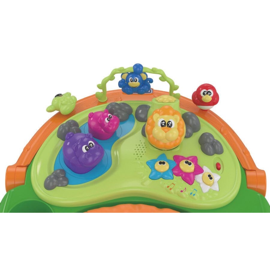 Chicco - Passeggino per bambini WALKY TALKY 2xAA verde