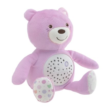 Chicco - Proiettore con melodia BABY BEAR 3xAAA rosa