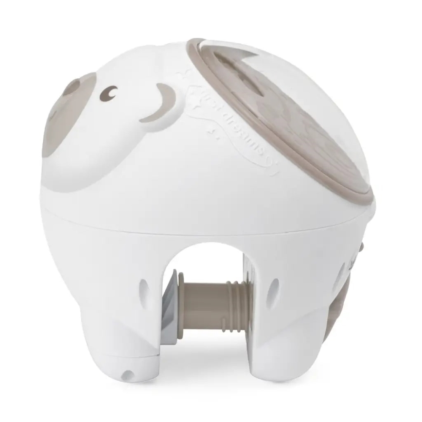 Chicco - Proiettore per bambini 2in1 POLAR BEAR 3xAA beige