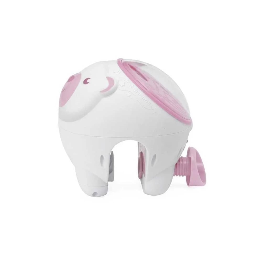 Chicco - Proiettore per bambini 2in1 POLAR BEAR 3xAA rosa