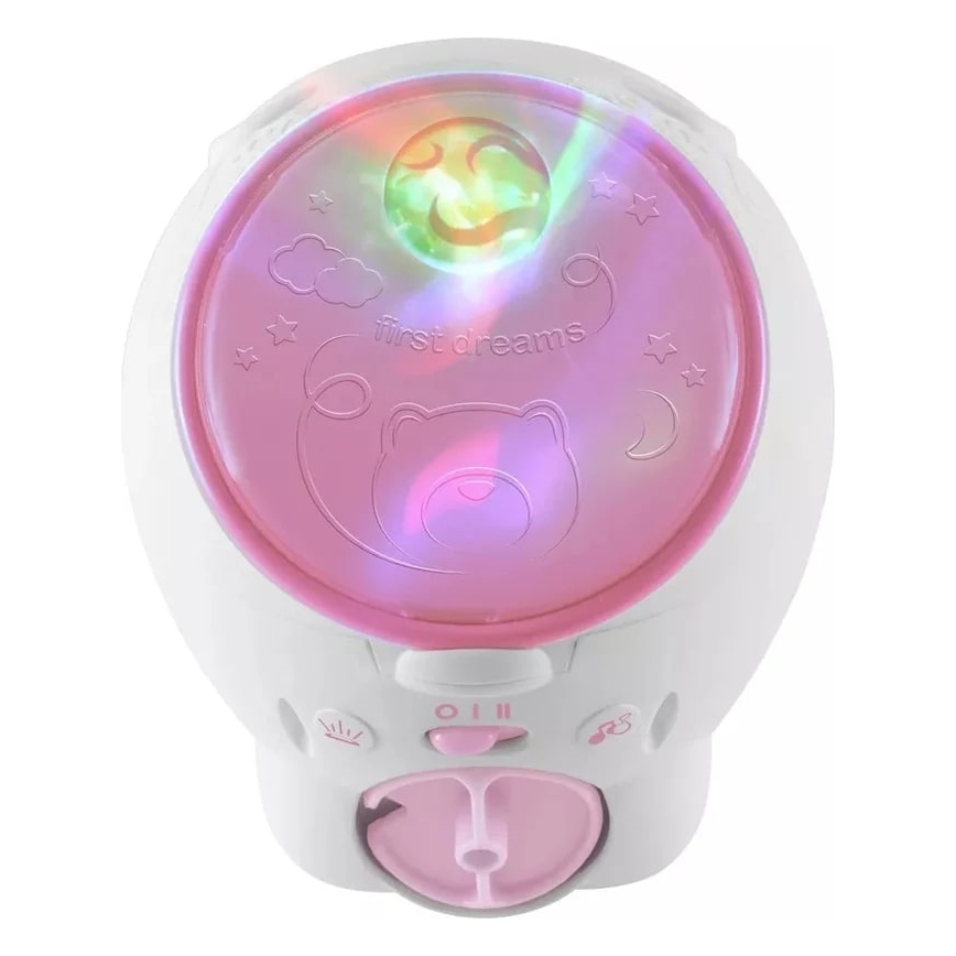 Chicco - Proiettore per bambini 2in1 POLAR BEAR rosa