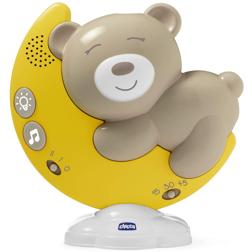 Chicco - Proiettore per culla con melodia 3in1 NEXT2MOON grigio
