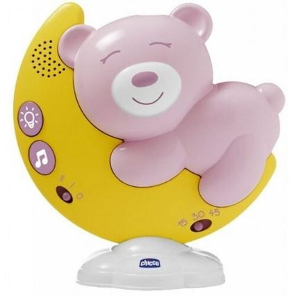 Chicco - Proiettore sopra culla con melodia 3in1 NEXT2MOON rosa