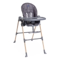 Chicco - Sedia da pranzo per bambini Polly Essential - grigio