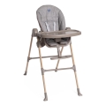 Chicco - Sedia da pranzo per bambini Polly Essential - grigio/marrone