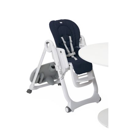 Chicco - Sedia da pranzo per bambini Polly Magic Relax blu scuro