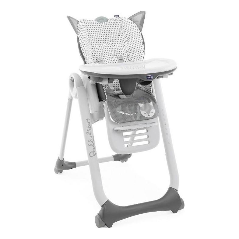 Chicco - Sedia da pranzo per bambini Polly2Start - Foxy