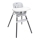 Chicco - Sedia da pranzo per bambini ZEST 3in1 bianco/grigio