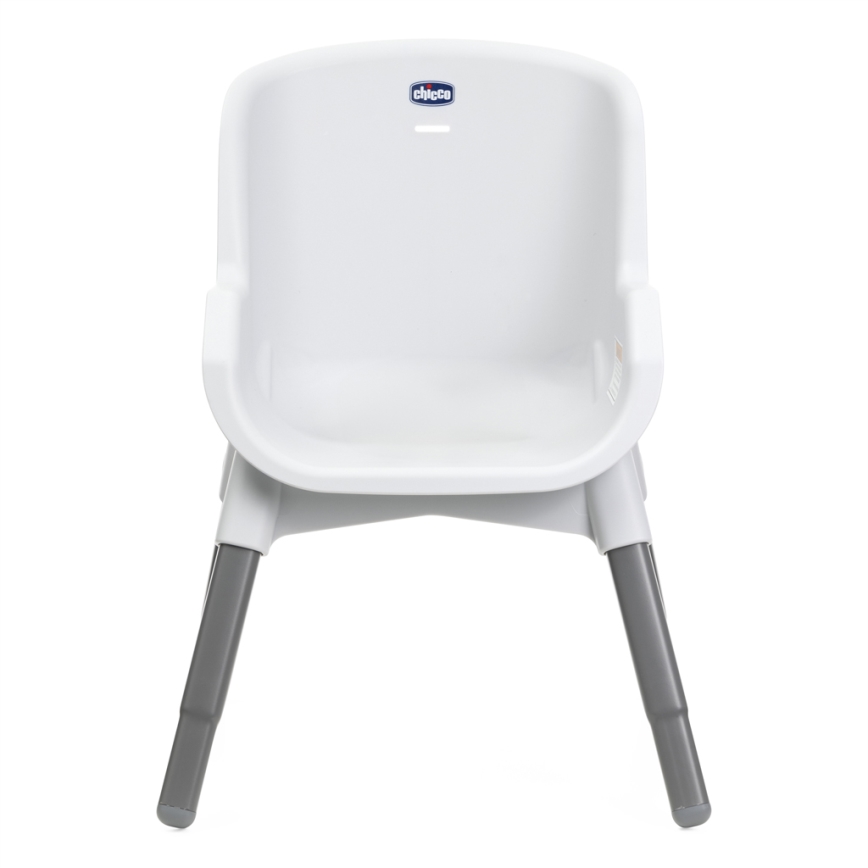 Chicco - Sedia da pranzo per bambini ZEST 3in1 bianco/grigio