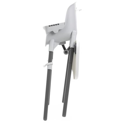 Chicco - Sedia da pranzo per bambini ZEST 3in1 bianco/grigio