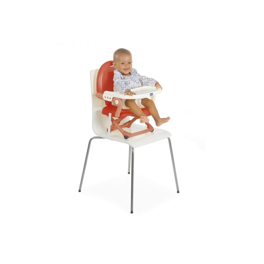 Chicco - Seggiolino portatile per bambini POCKET SNACK rosso