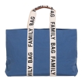 Childhome - Borsa da viaggio FAMILY BAG CANVAS blu